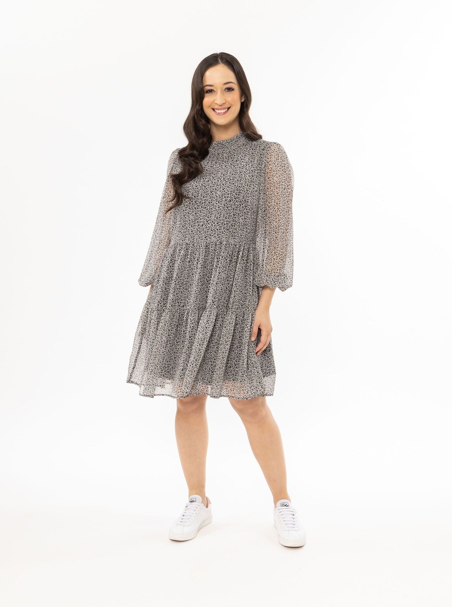 Fairlie Smock Dress - Mini Mono