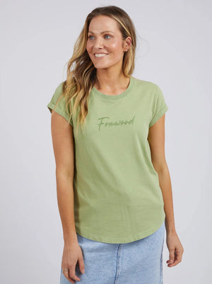 Signature Tee - Moss Green