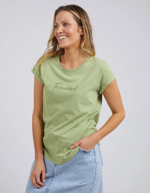 Signature Tee - Moss Green