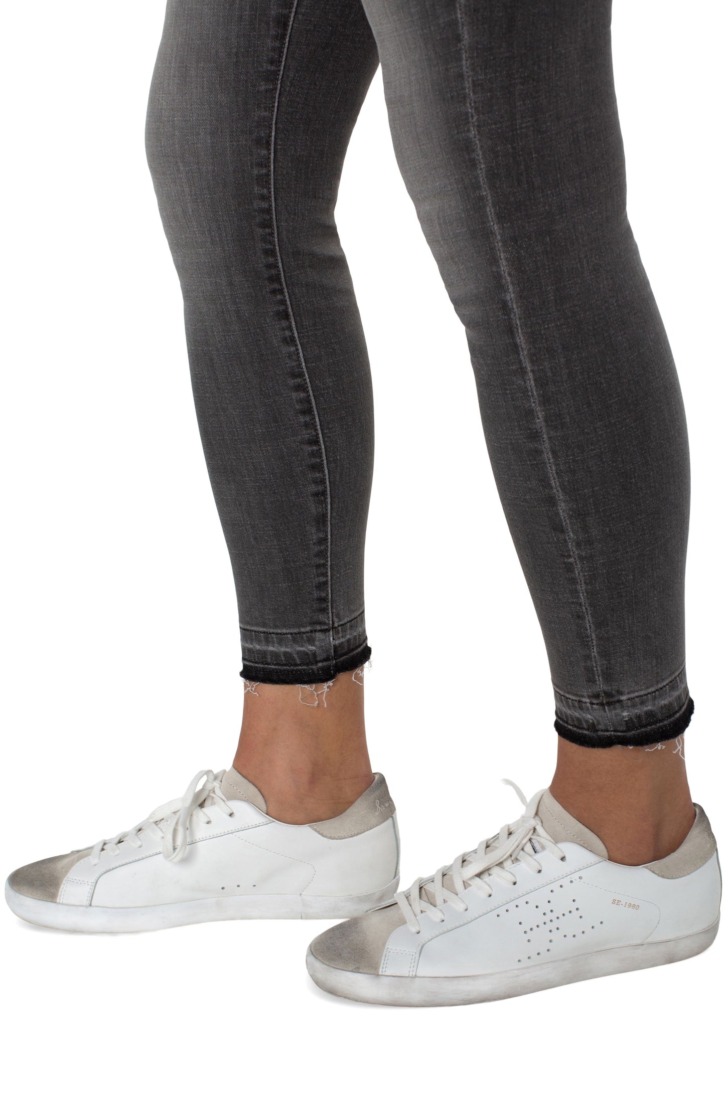 Abby Ankle Skinny Release Hem 28"