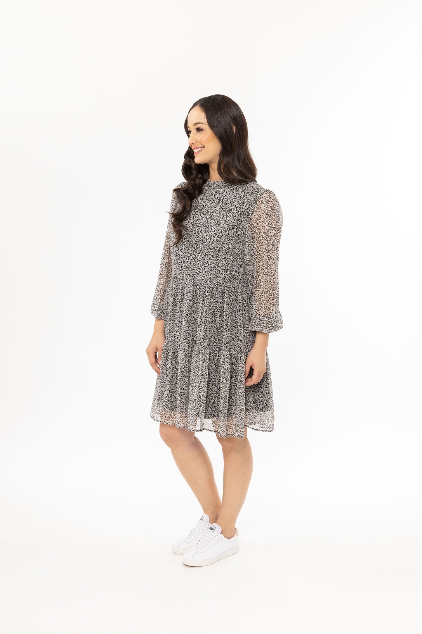 Fairlie Smock Dress - Mini Mono