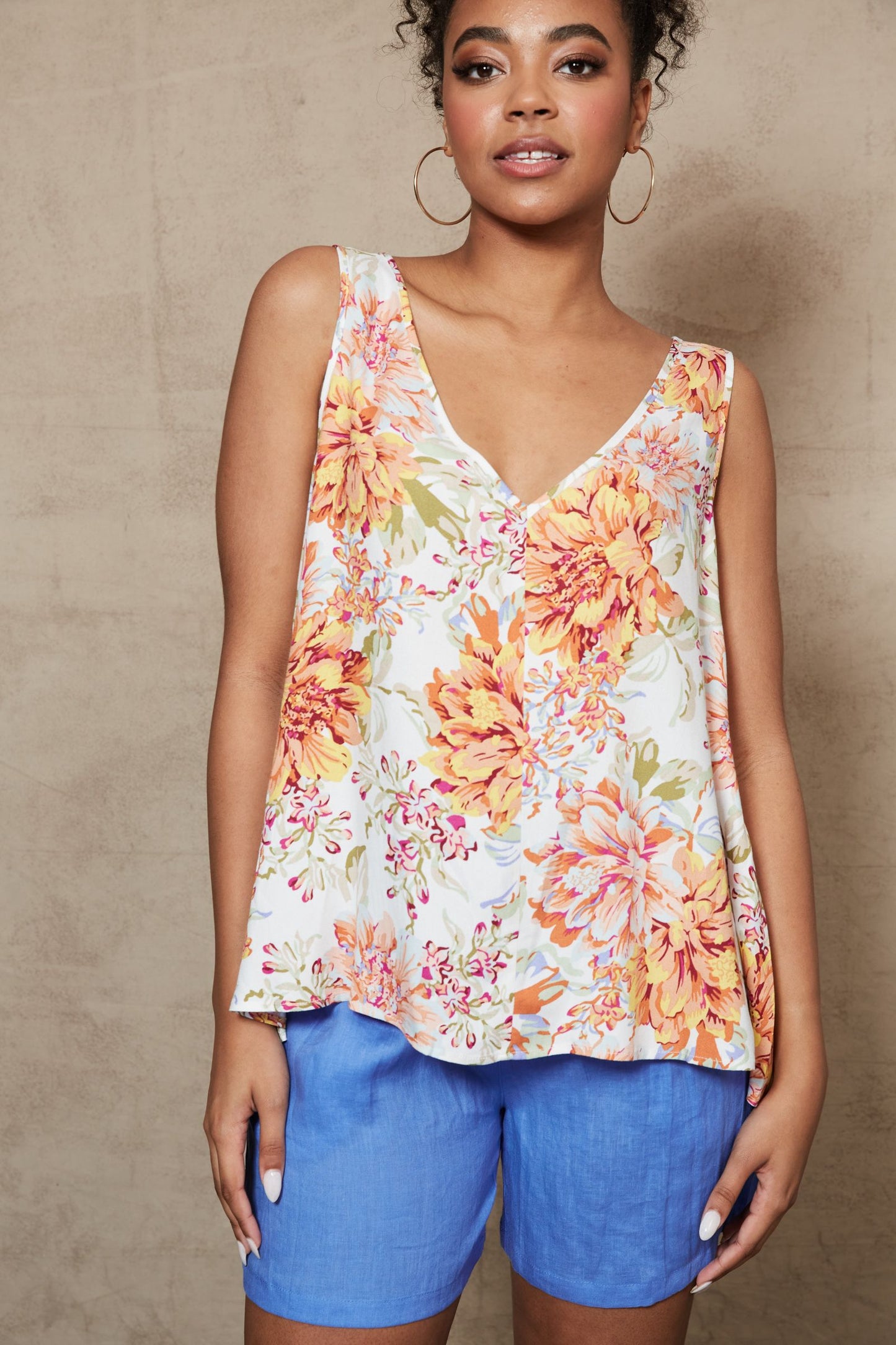 Plumeria Tank - Salt Jardin