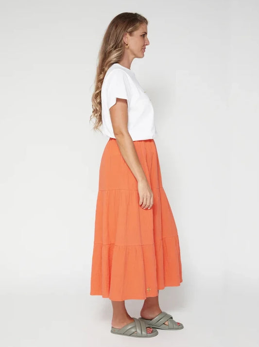 Daphne Skirt - Hibiscus