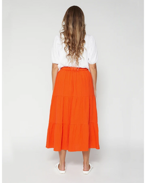 Daphne Skirt - Tomato