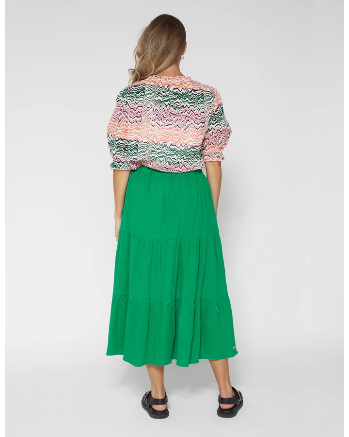 Willow Top - Wave Stripes