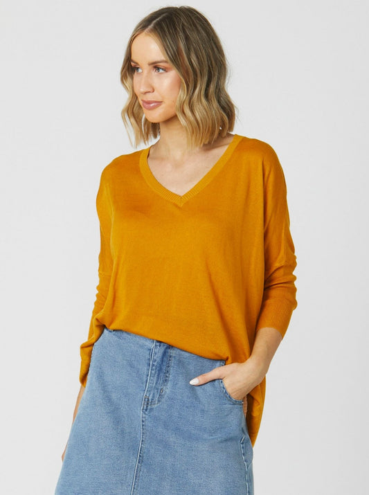 Rita Knit- Mustard