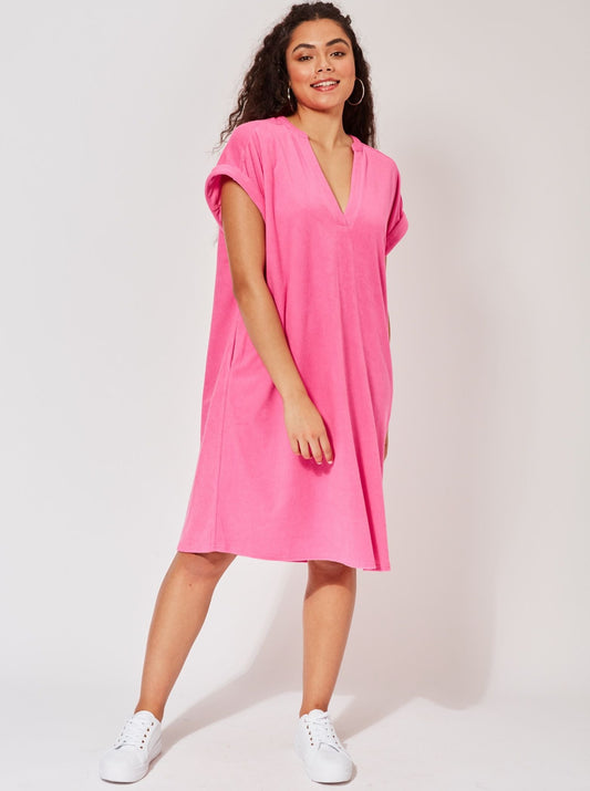 Maluku Dress - Flamingo