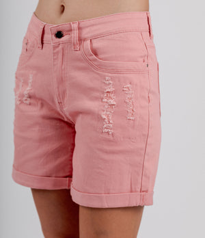 Boyfriend Shorts - Pink
