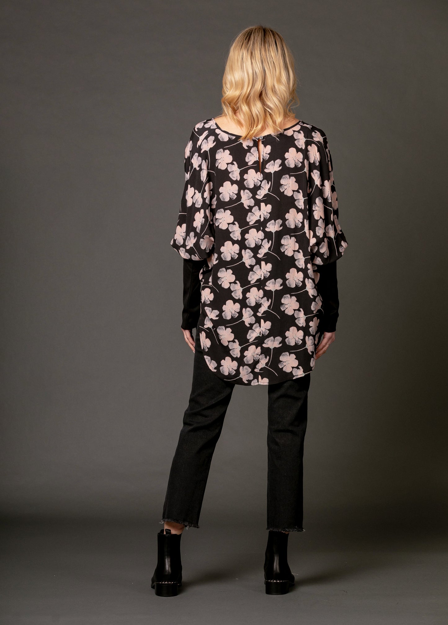 Sara Puff Sleeve Top - Floral