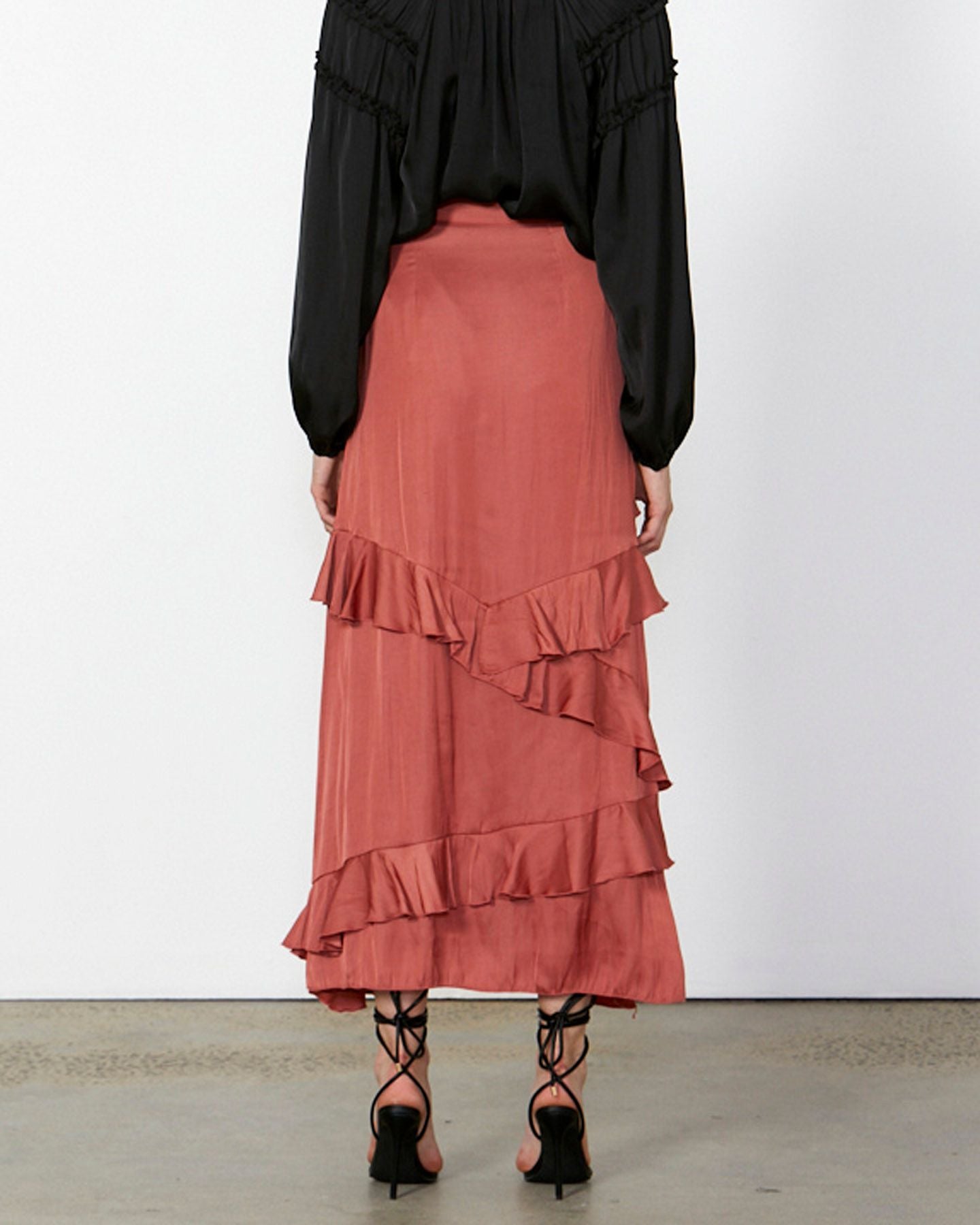 Midnight Flyer Skirt - Rose Ash