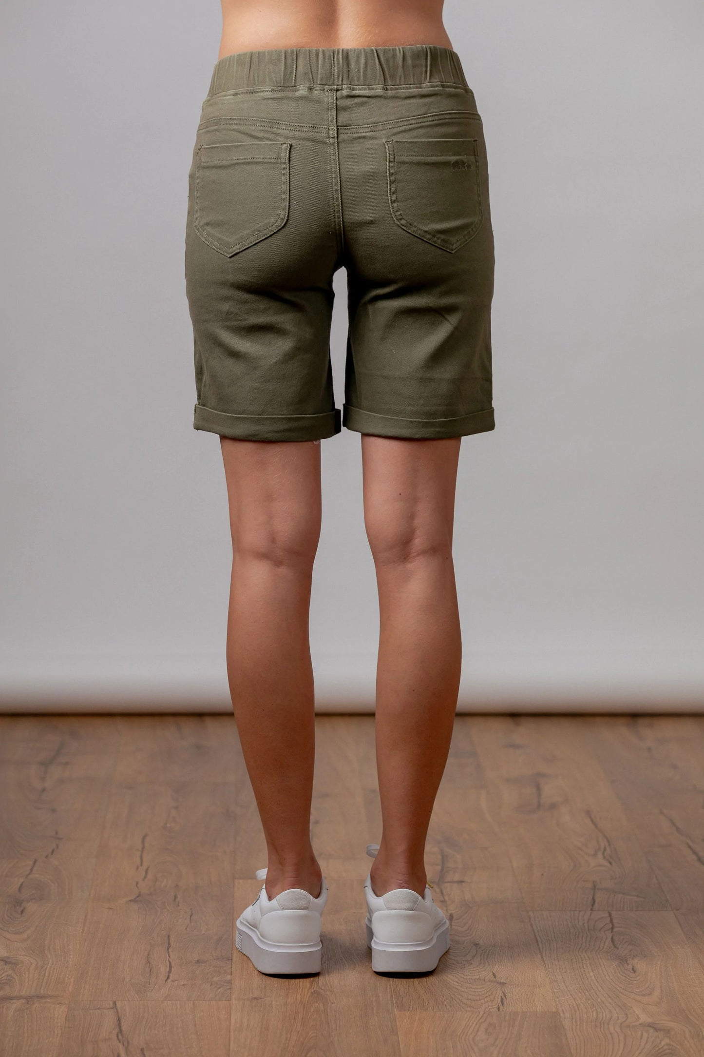 Bianca Jogger Shorts - Khaki