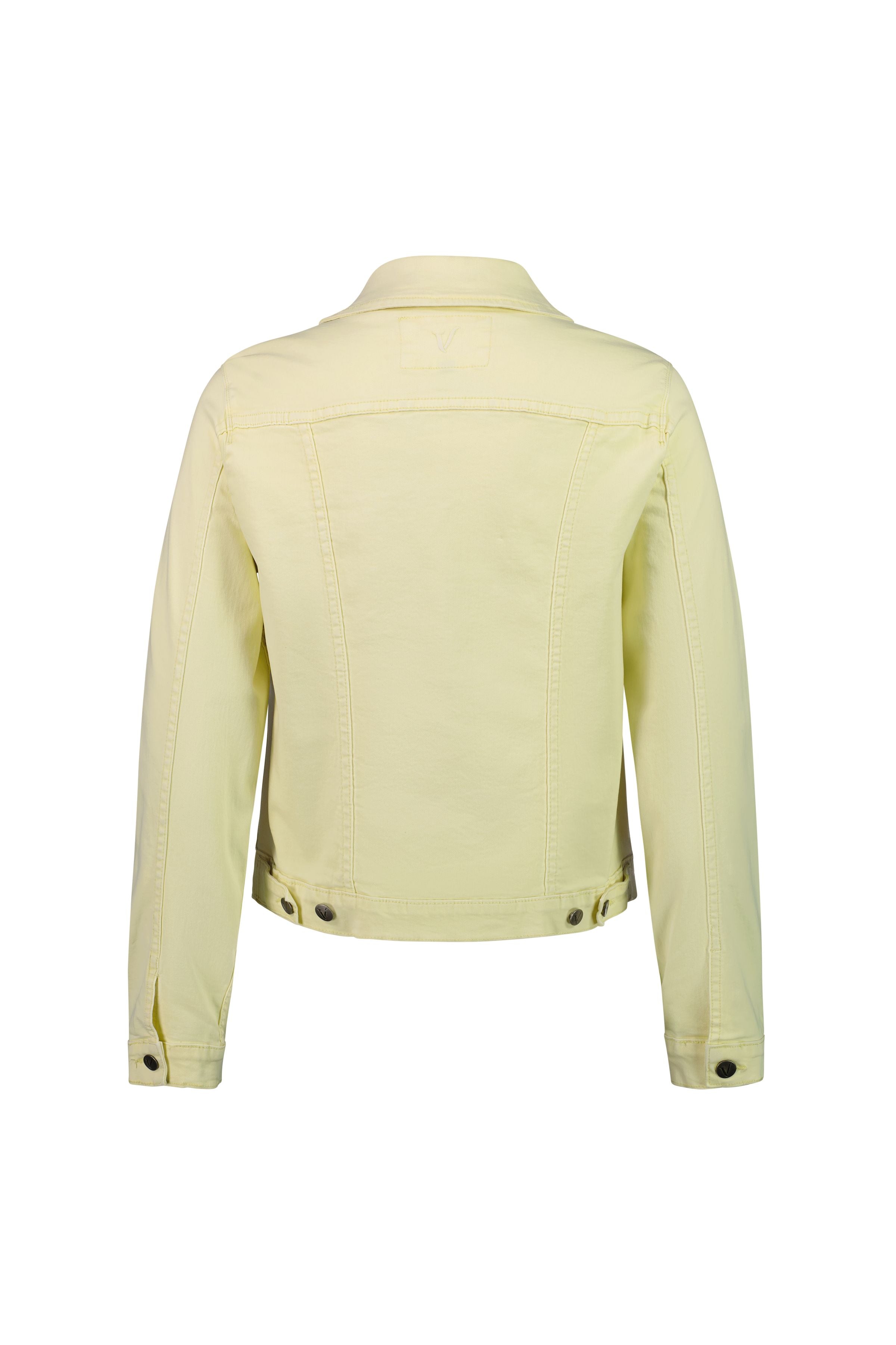 ONLY EDGY CROPPED - Denim jacket - lemon meringue/light yellow - Zalando.de