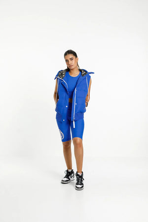 Down Puffer Vest - Electric Blue