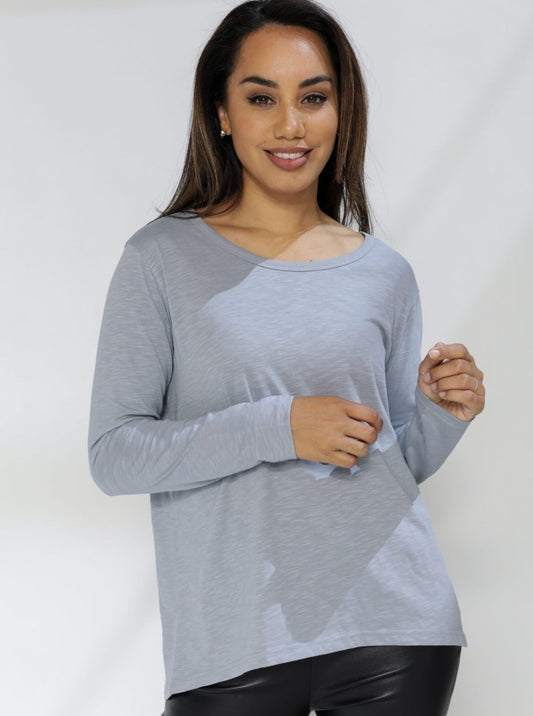 Lakeside Long Sleeve Tee - Lead