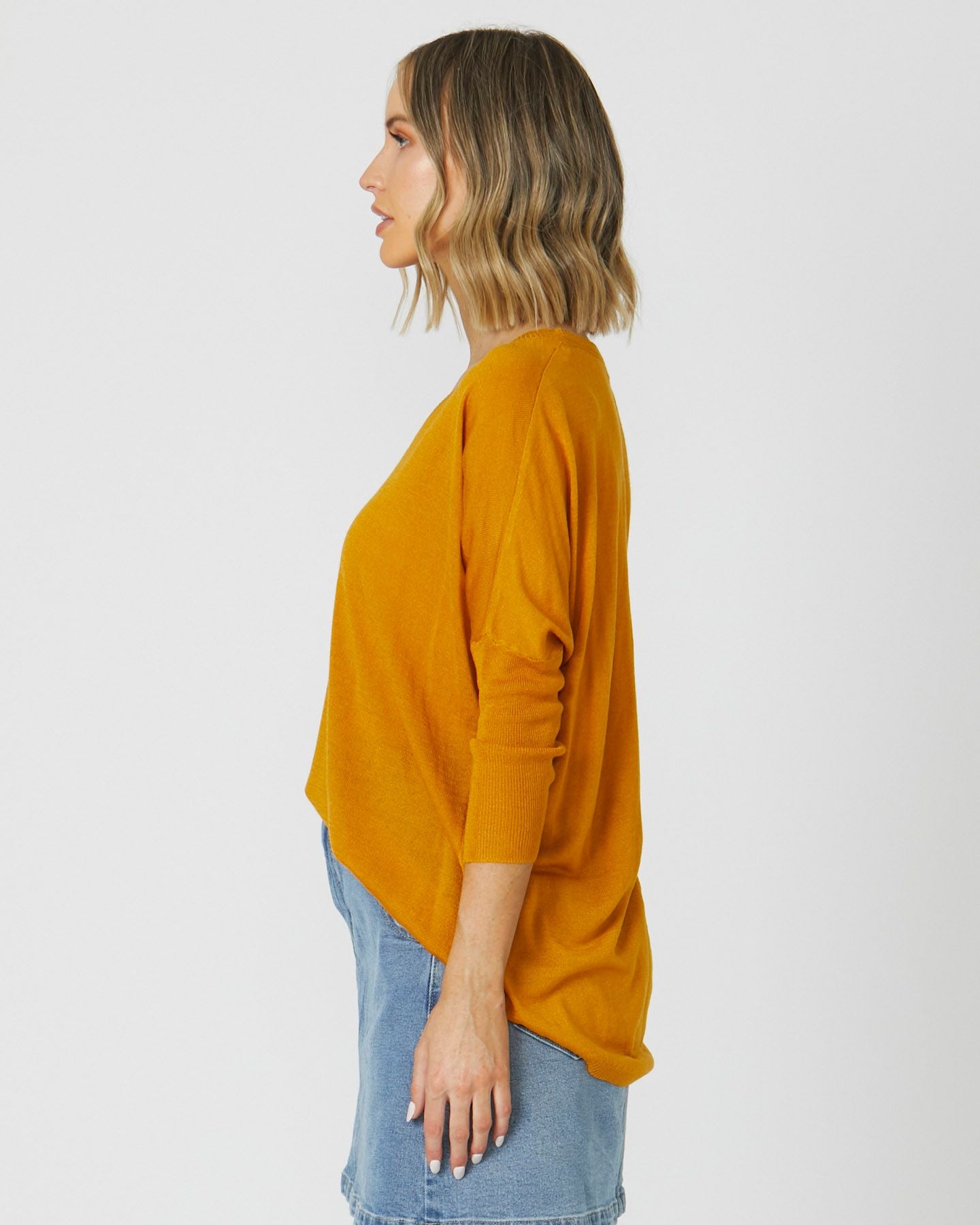 Rita Knit- Mustard