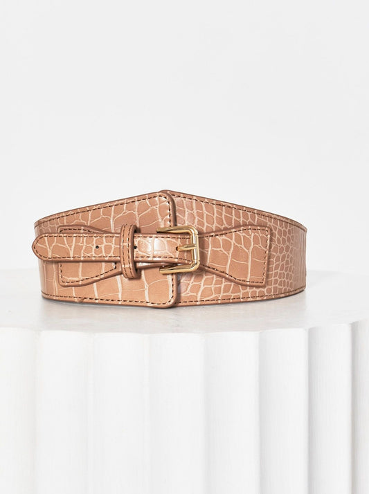 Lady Genevieve Belt - Biscuit