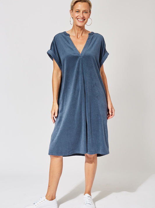 Maluku Dress - Indigo