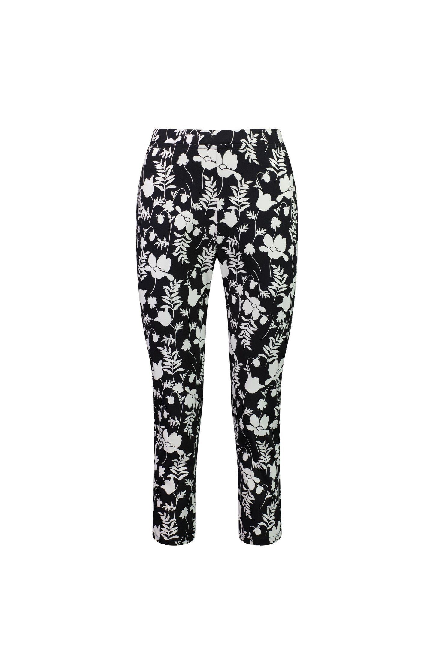 Printed Skinny Leg 7/8 Lightweight Pull On - Shadow Play