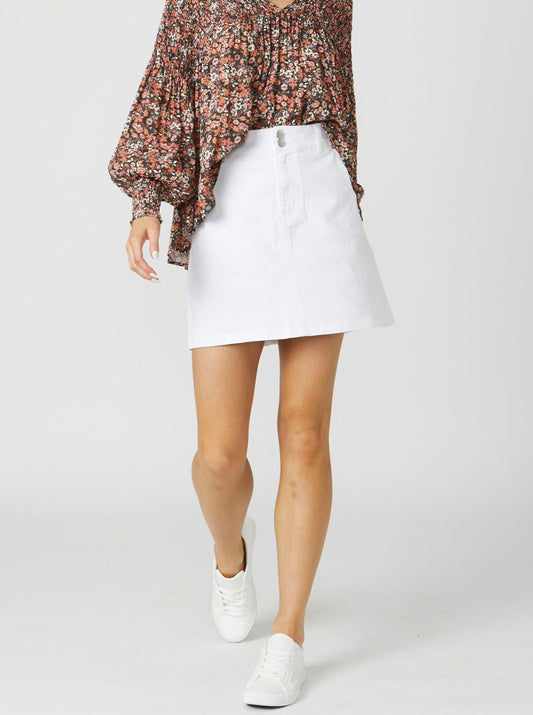 Lucy Skirt - White